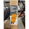 Image 3 : 2 Pack Handcrew Genuine Leather Winter Gloves With 3M Thinsulate Insulation – XL