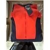 Image 1 : Reebok Retro Quarter Zip Sweatshirt – Size Medium, Vector Navy/Energy Red