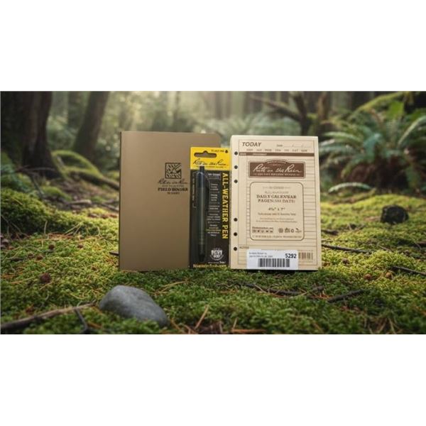 Rite in the Rain Field Binder with All-Weather Pen and Daily Calendar Pages