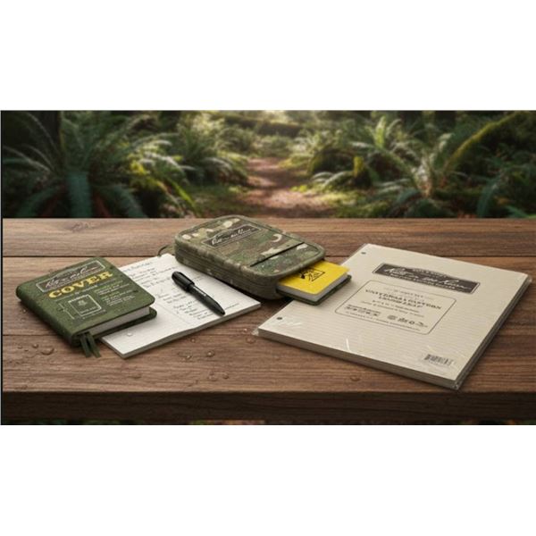 Rite in the Rain All-Weather Writing Set, Includes Notebook, Loose Leaf Sheets, and Cover **May Vary