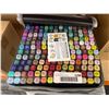 Image 3 : 168-Piece Double-Ended Alcohol-Based Marker Set
