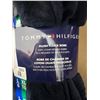 Image 2 : Tommy Hilfiger Plush Fleece Robe, Navy, Size L/XL