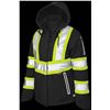 Image 1 : Holmes Workwear M/M High-Visibility Jacket with Hood