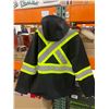 Image 4 : Holmes Workwear M/M High-Visibility Jacket with Hood