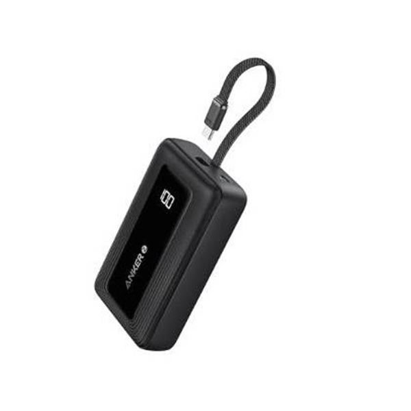 Anker Zolo Power Bank 20,000mAh 30W High-Speed Portable Charger with USB-C Cable
