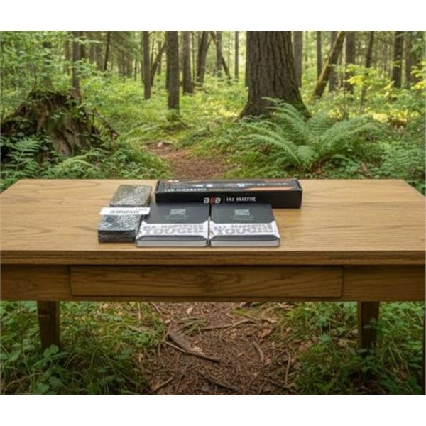Lot of Assorted Outdoors – All-Weather Universal Tough Notebooks and BIIB LED Magnetic Pick