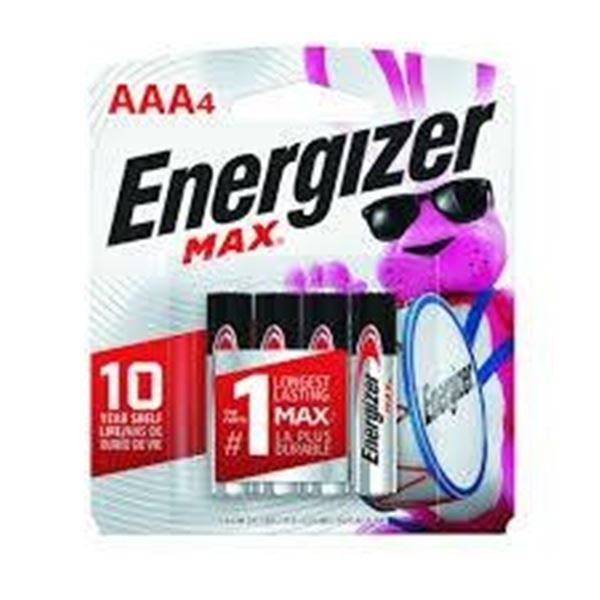 Energizer Max AAA4 Alkaline Batteries – 6 Packs of 4