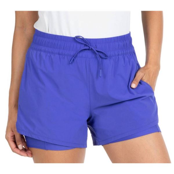 Spyder Active Sport XS Blue Shorts with Drawstring Waist