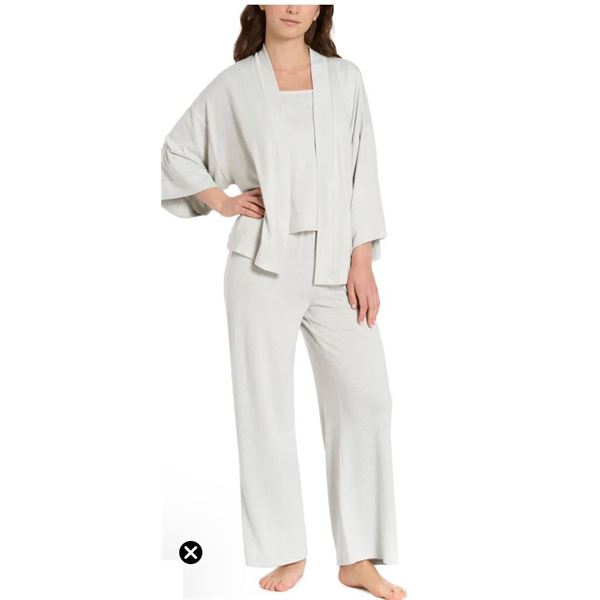 Lemon Super Cozy 3-Piece Sleep Set, Size L/G, Gray