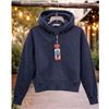 Image 1 : Tuff Athletics M/M Hooded Sweatshirt in Blue