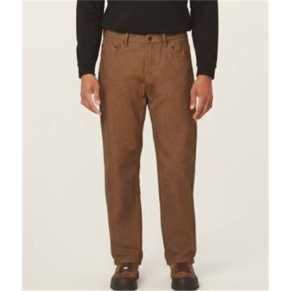 CAT Fleece Lined Canvas Pants, Size 30 x 34, Model 1640005