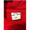 Image 3 : Red Canada Hoodie With 1857 Design, Size LG