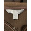 Image 3 : Sierra Designs Brown Hooded Zip-Up Fleece Jacket, Size M