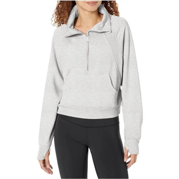 Danskin Women’s Pullover with Half-Zip, Model 1915511, Size S/P