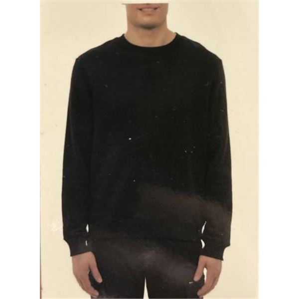 Bench Black Crew Neck Sweatshirt, Size Small, Model 1682510