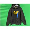 Image 2 : CAT Logo Black Hoodie, Size LG