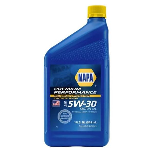 NAPA Premium Performance 5W-30 Motor Oil, 6 x 946 mL Bottles