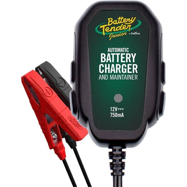 Battery Tender Junior 12V, 750mA Charger and Maintainer
