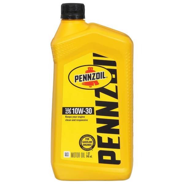 Pennzoil 10W-30 Motor Oil, 6 x 946mL Bottles