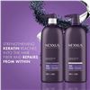 Image 1 : Nexxus Keraphix Shampoo and Conditioner Set, 1 L Each