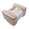 Image 1 : Serene Home Bath Towels and Hand Towels, Beige