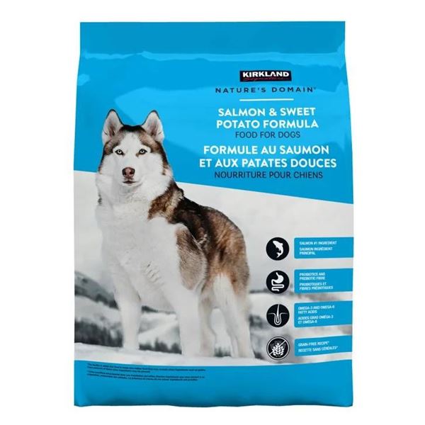 Kirkland Nature’s Domain Salmon & Sweet Potato Formula Dog Food 15.87 kg