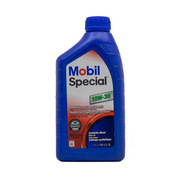 Mobil Special 10W-30 Synthetic Blend Motor Oil – 1L, Pack of 6