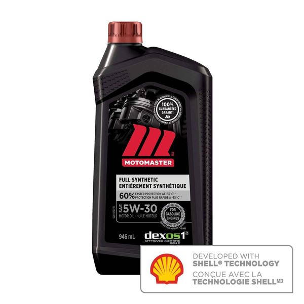 MotoMaster 5W-30 Motor Oil, 946 mL, Lot of 6