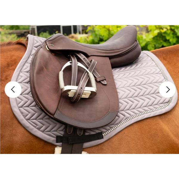 Shedrow Saber Saddle Pad Silent Storm Gray RE639-XL-AP