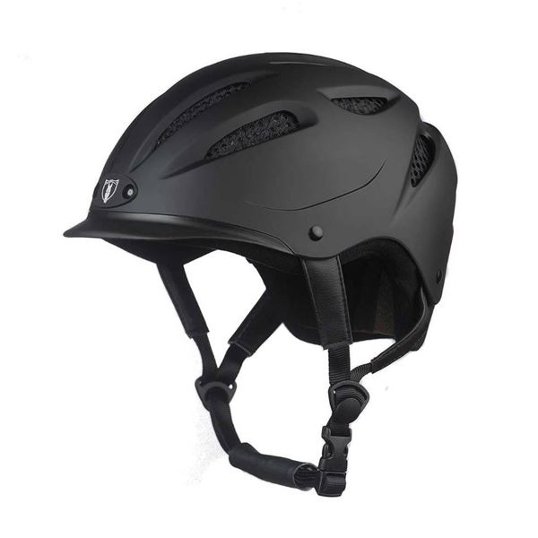 Tipperary Equestrian Sportage Riding Helmet Model 8500, Medium, Black
