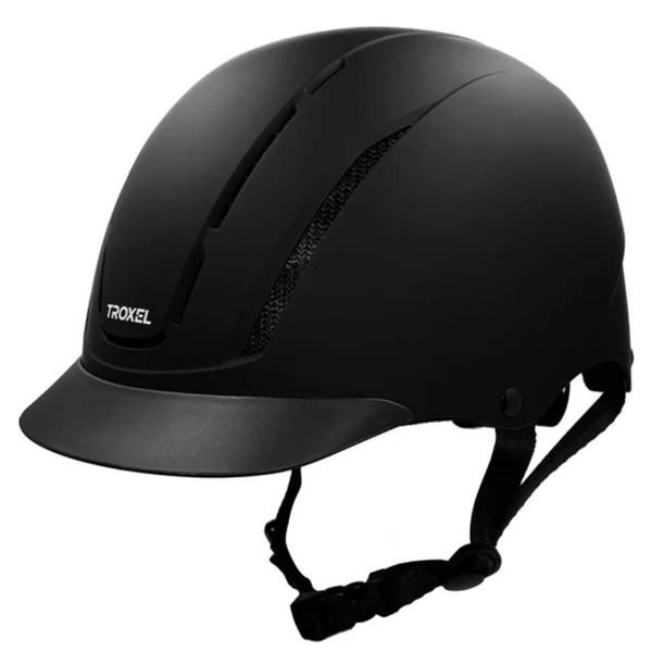 Troxel Spirit Black Duratec Low Profile Equestrian Helmet, Size S