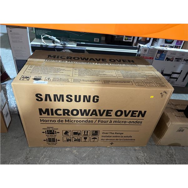 Samsung ME16A4021AS/AC Over-the-Range Microwave Oven, 1.6 cu. ft.