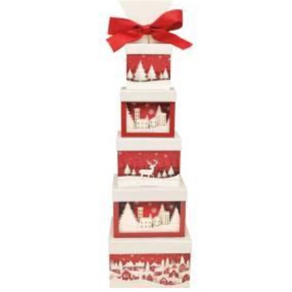 Holiday Treat Tower Gift Set With Assorted Snacks, 1.7 kg