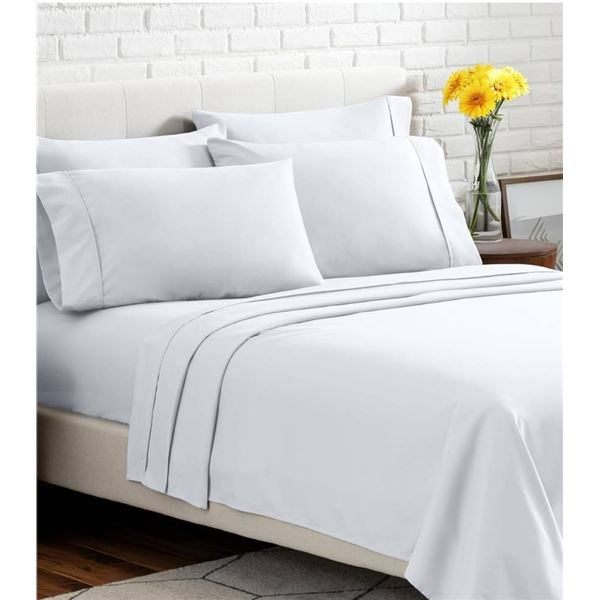 Comfy Bamboo World 9500 Series Queen Size 4-Piece Sheet Set