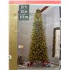 Image 3 : 15 ft Artificial Christmas Tree with 6000 Micro LED Lights