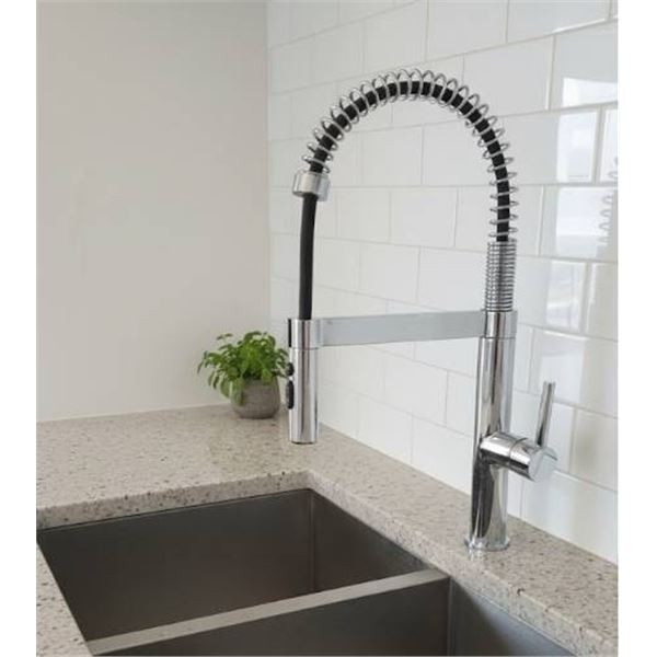 VIGO VG02052ST Pull-Down Kitchen Faucet in Stainless Steel
