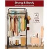 Image 1 : Sakugi Double-Poles Garment Rack, Model CAXHE661BL