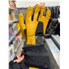 Image 4 : Heatfit Yellow and Black Heated Gloves With Electrical Warming Feature