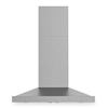 Image 1 : Broan EWS1306SS Low Pyramid Chimney Range Hood, 30 Inches, Stainless Steel