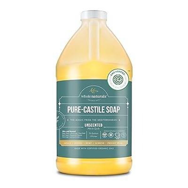 Whole Naturals Pure-Castile Soap 1.9L in Hemp and Pear