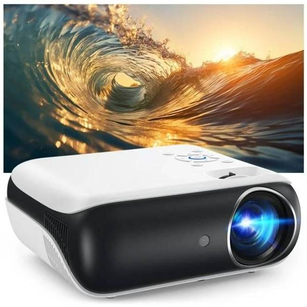 Happrun H1 Video Projector with AC Input 100-240V, FCC ID 2ATFT-H1