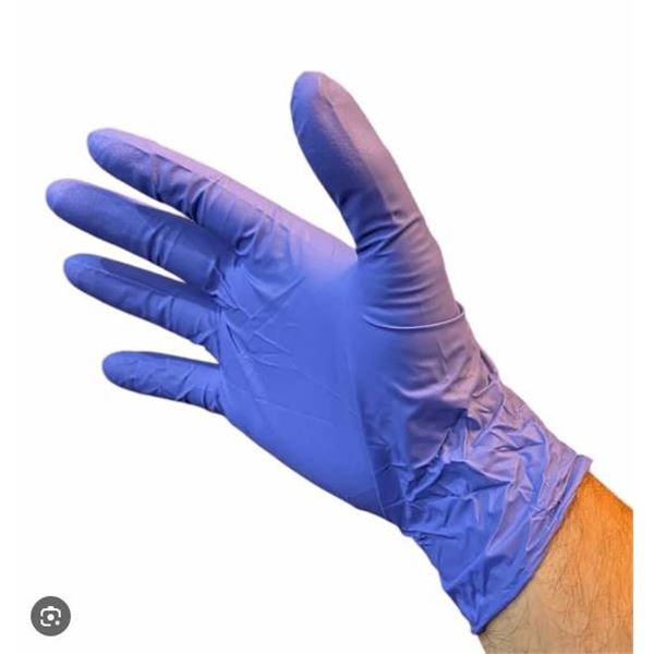 Medicom Vulcan Nitrile Gloves, M/M, 150 Count, Indigo