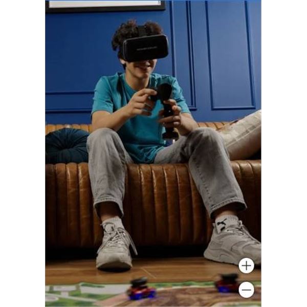 Power Craze Micro FPV RC Racing Car Controller and VR Goggles