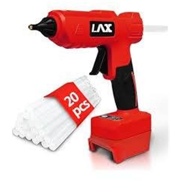 LAX Cordless Hot Glue Gun Without Battery