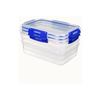 Image 1 : Sistema Klip It Plus 3-Pack Food Storage Containers, Model SAP 82033ZS