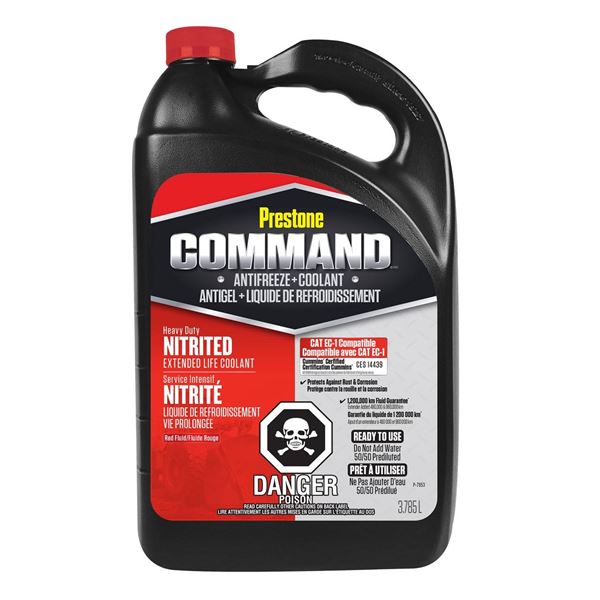 Prestone Command Heavy-Duty Nitrided Antifreeze/Coolant 2×3.78L