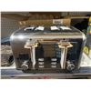 Image 2 : Homasy Toaster with 6 Shade Settings and Dual Controls