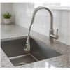 Image 1 : Kitchen Faucet Single-Handle Stainless Steel with Pull-Down Sprayer