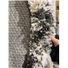 Image 4 : Cam Living Rosedale Super Soft Touch Area Rug Roll – Gray/White Mix