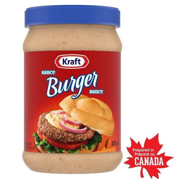 Kraft Burger Sauce – 12 x 475 mL